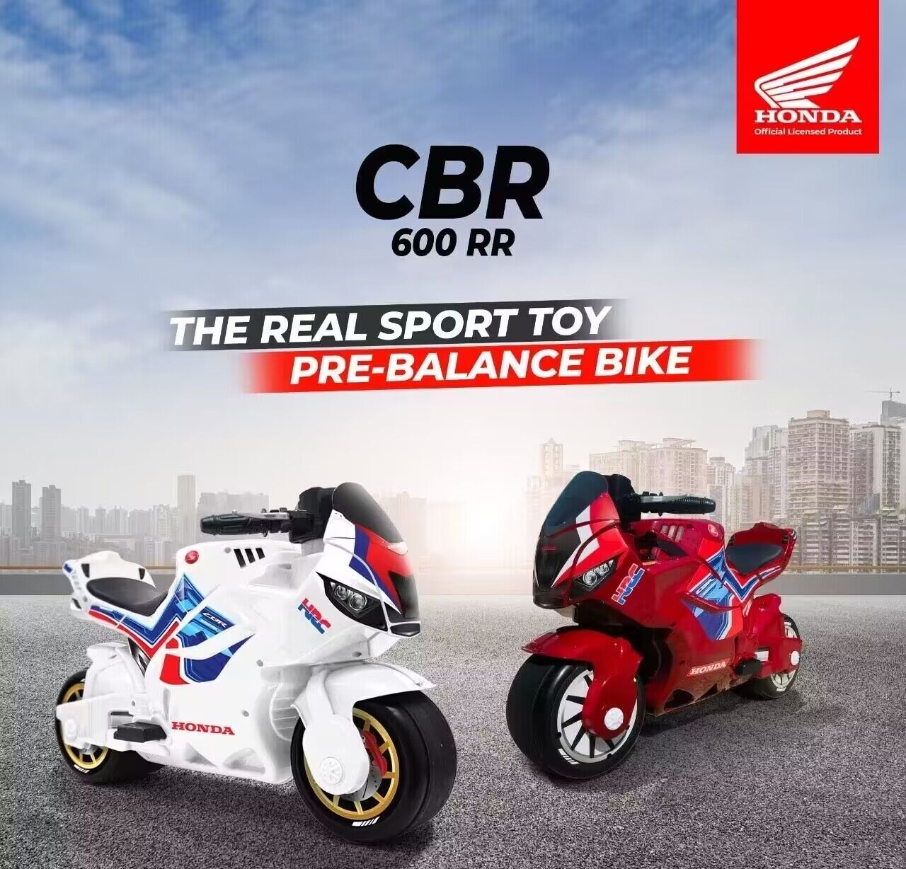 Honda CBR600 RR 1of3 foot to floor toy